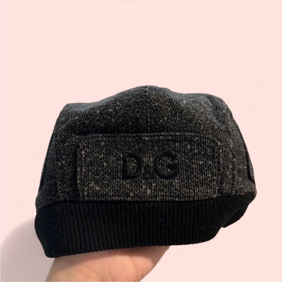 Dolce & Gabbana Tweed Beret Newsboy Hat - Picture 2 of 6